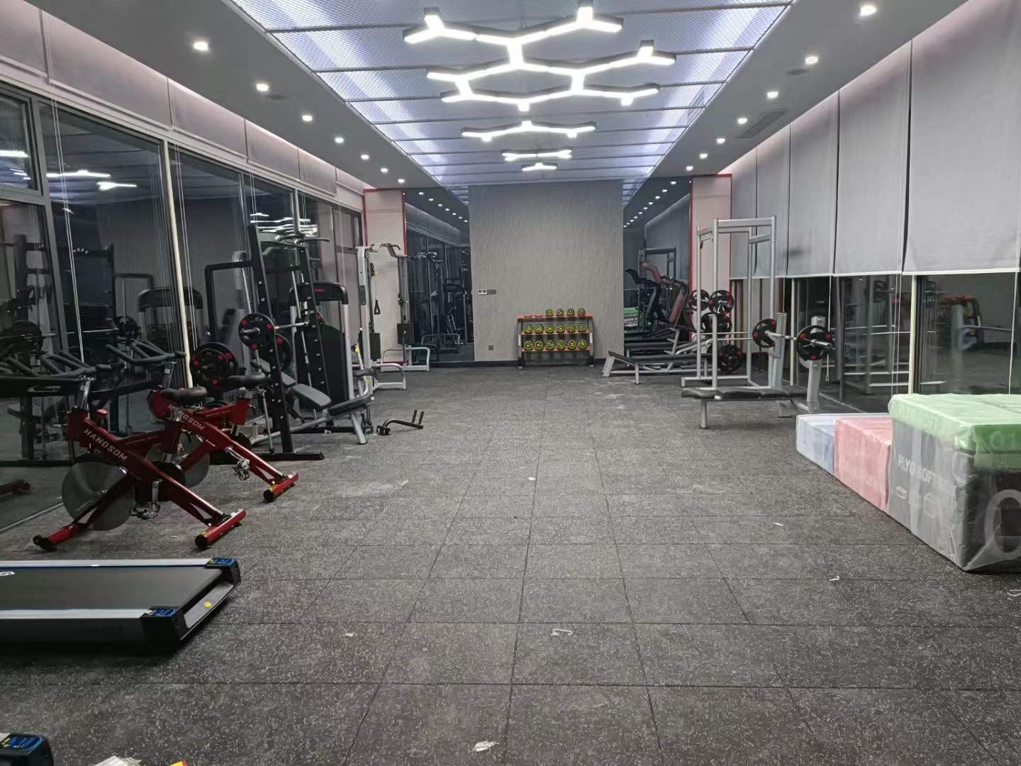 悍德森丨蜀道集團成綿智慧建造基地 健身器材配置方案及規劃案例